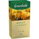 Чай Greenfield чорний Honey Linden 25шт*1.5г.