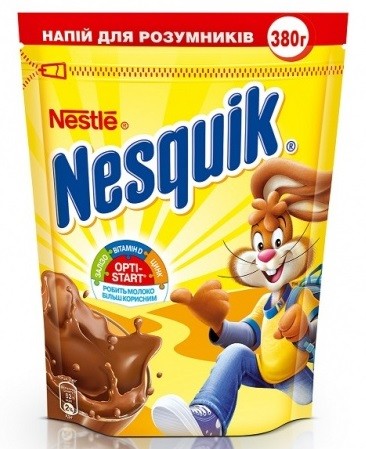 Какао напій Nesquik Opti Star 380г.