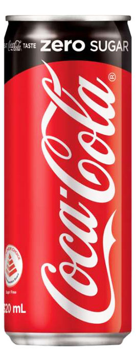Напій Coca-Cola Zero сильногазований з/б 0,33л.