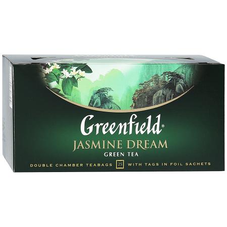 Чай Greenfield зелений Jasmin Dream 25шт*2г.