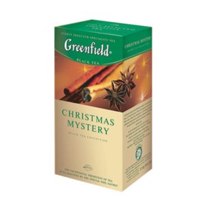 Чай Greenfield чорний Christmas Mystery 25шт*1.5г.