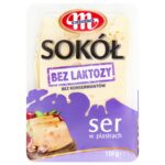 Сир Mlekovita твердий  Гауда без лактози нарізний 150г.