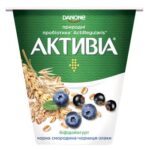 Біфідойогурт Активіа Чорна смородина 2,5% 260г.