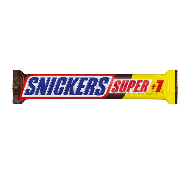 Батончик Snickers Super+1 шоколадний 112,5г.